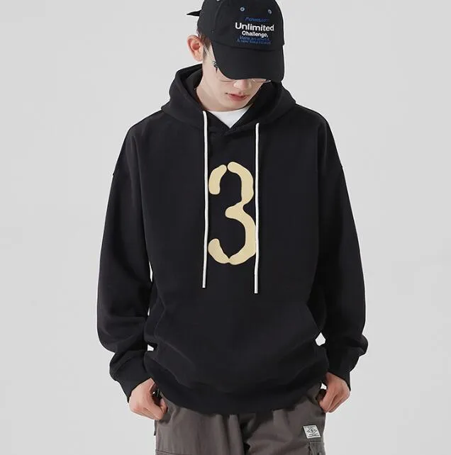 3three High Quality Cotton Hoodies