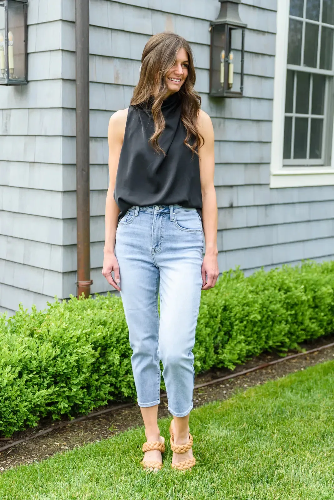 A-Game Mom Fit Jeans