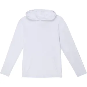 Adult Unisex Long Sleeve Hoodie - White