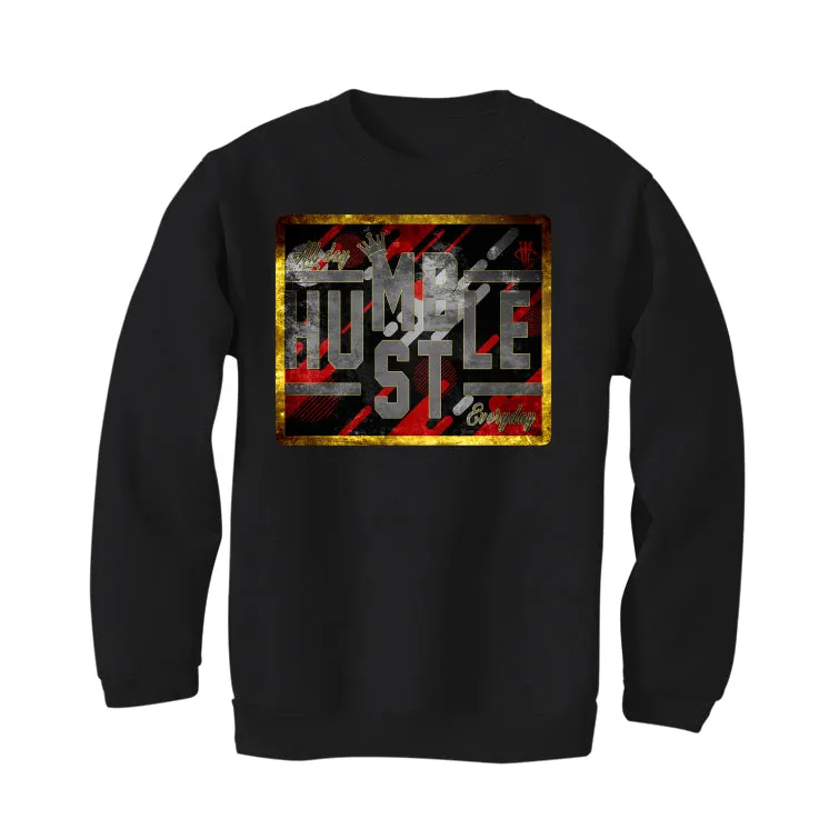 Air Jordan 2 "Chicago" Black T-Shirt (HUSTLE EVERYDAY)