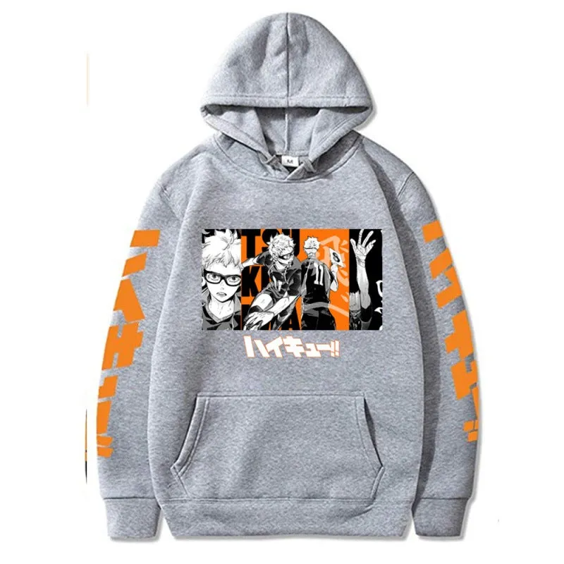 Anime Haikyuu Hoodies  Karasuno Fly High