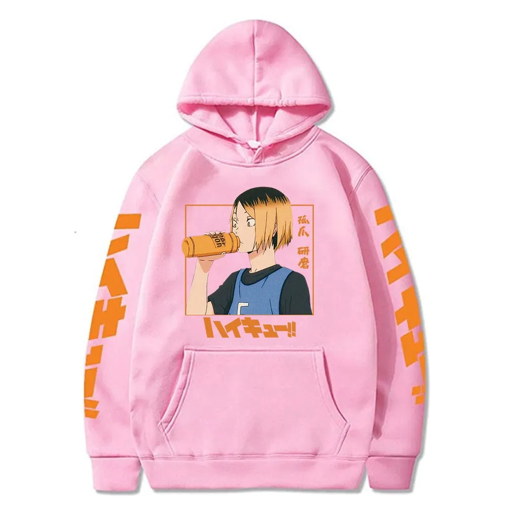 Anime Haikyuu Hoodies  Karasuno Fly High