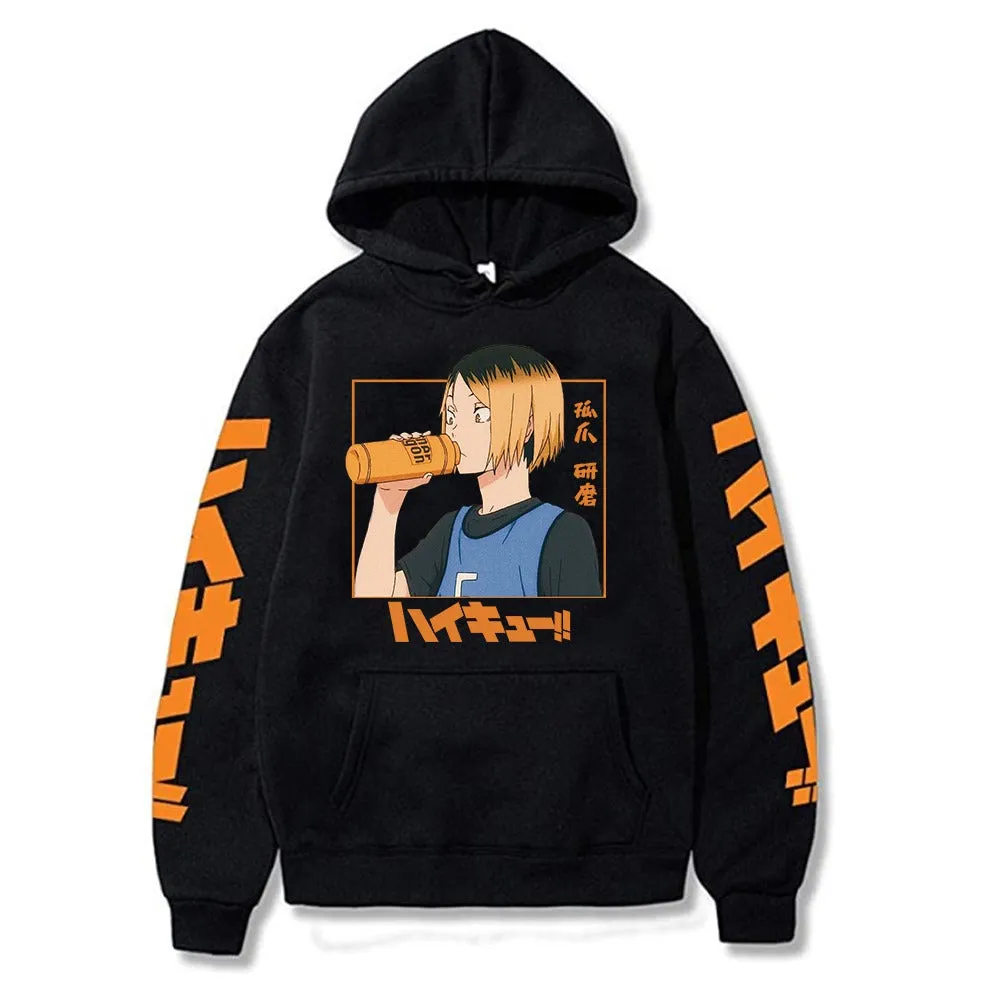 Anime Haikyuu Hoodies  Karasuno Fly High