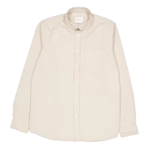 Anton Light Twill Shirt Oatmeal