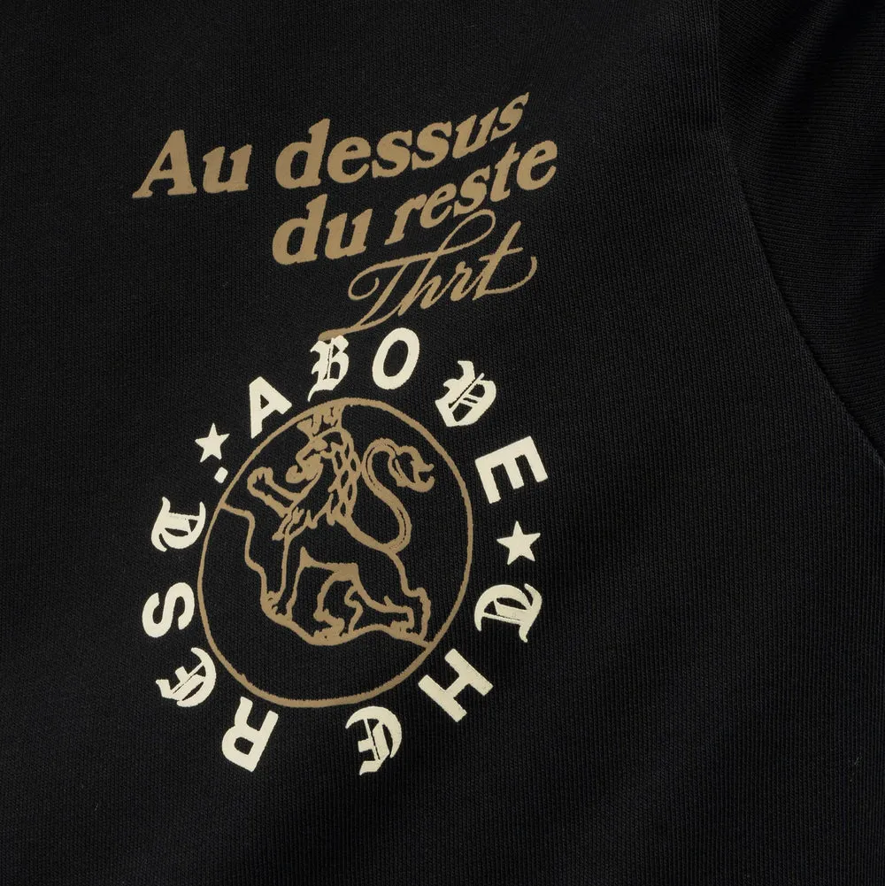 Au Dessus du Reste Hoodie Black