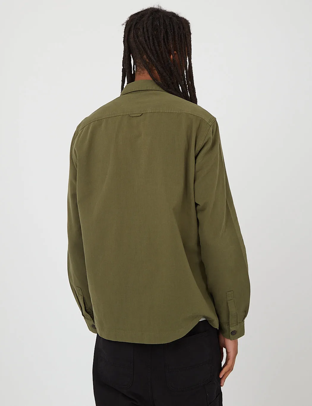 Barbour Ulverston Overshirt - Mid Olive