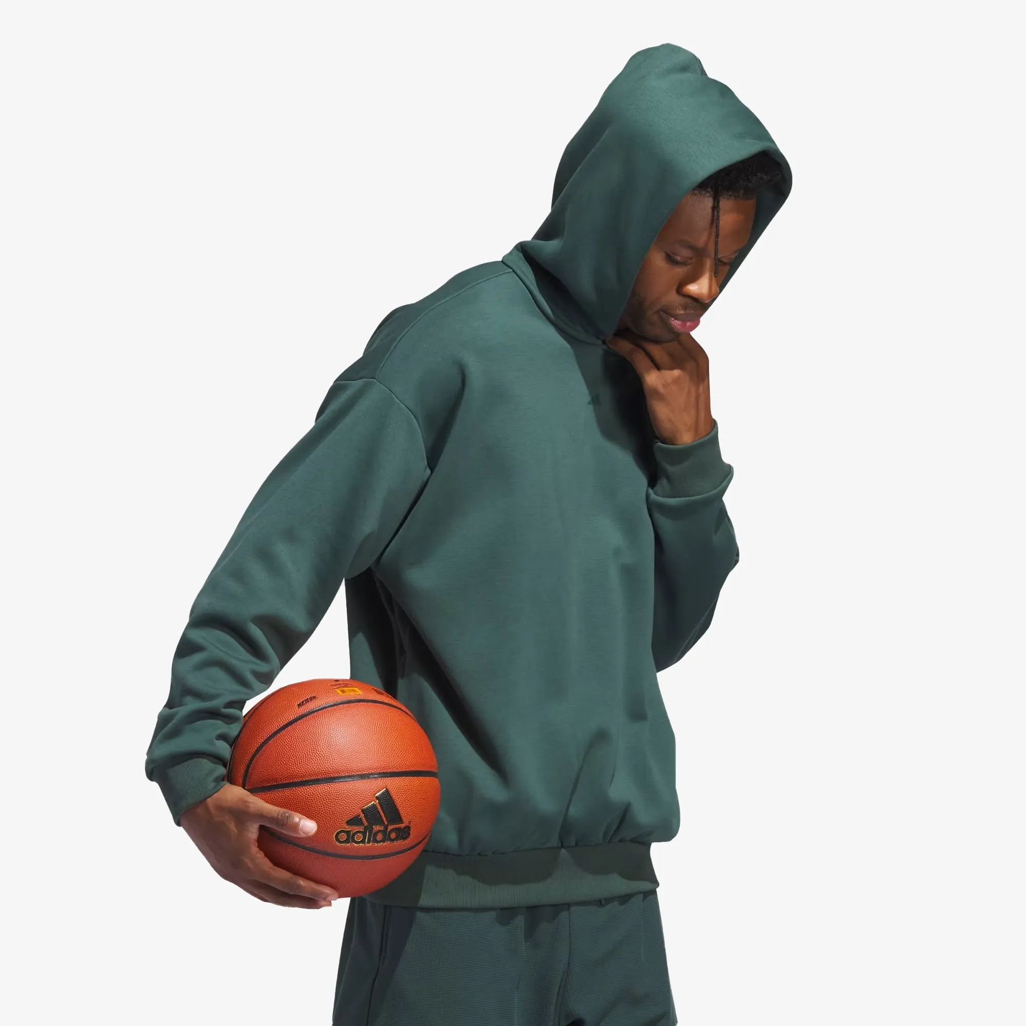 BASKETBALL HOODIE 'MINERAL GREEN'