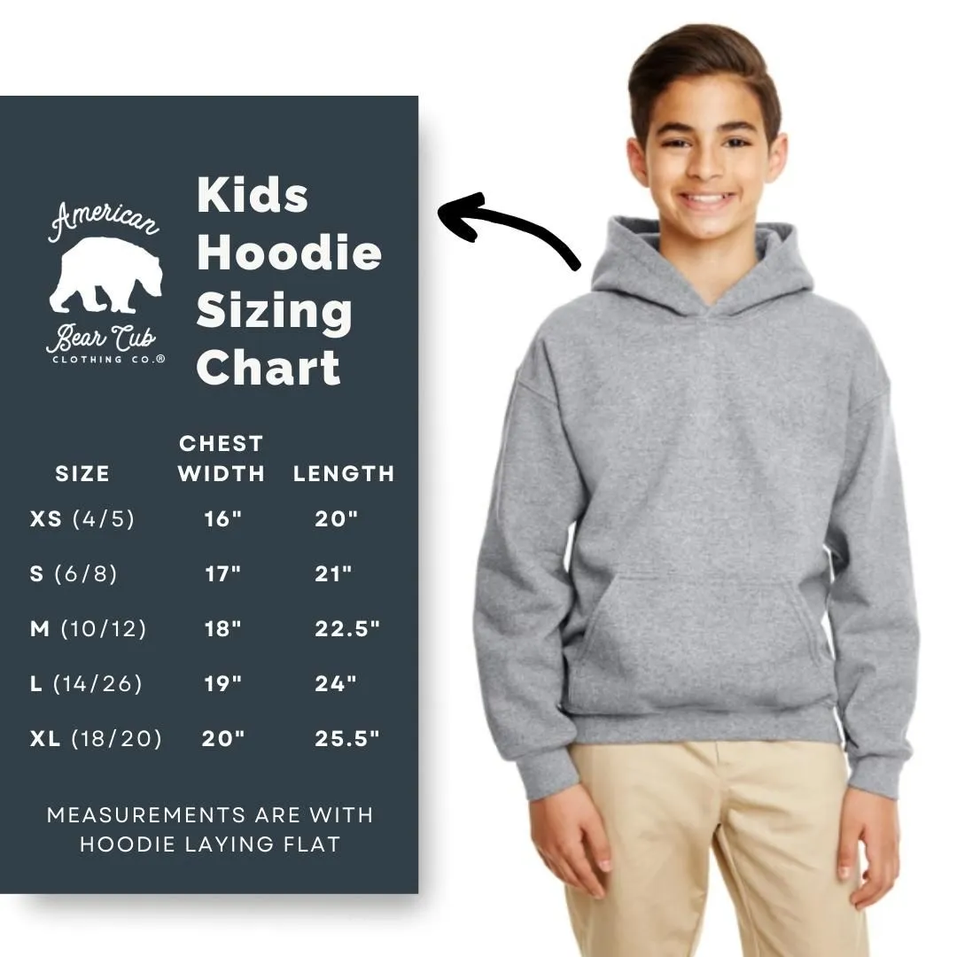 Bigfoot Camping Kids Hoodies - Light or Dark Artwork