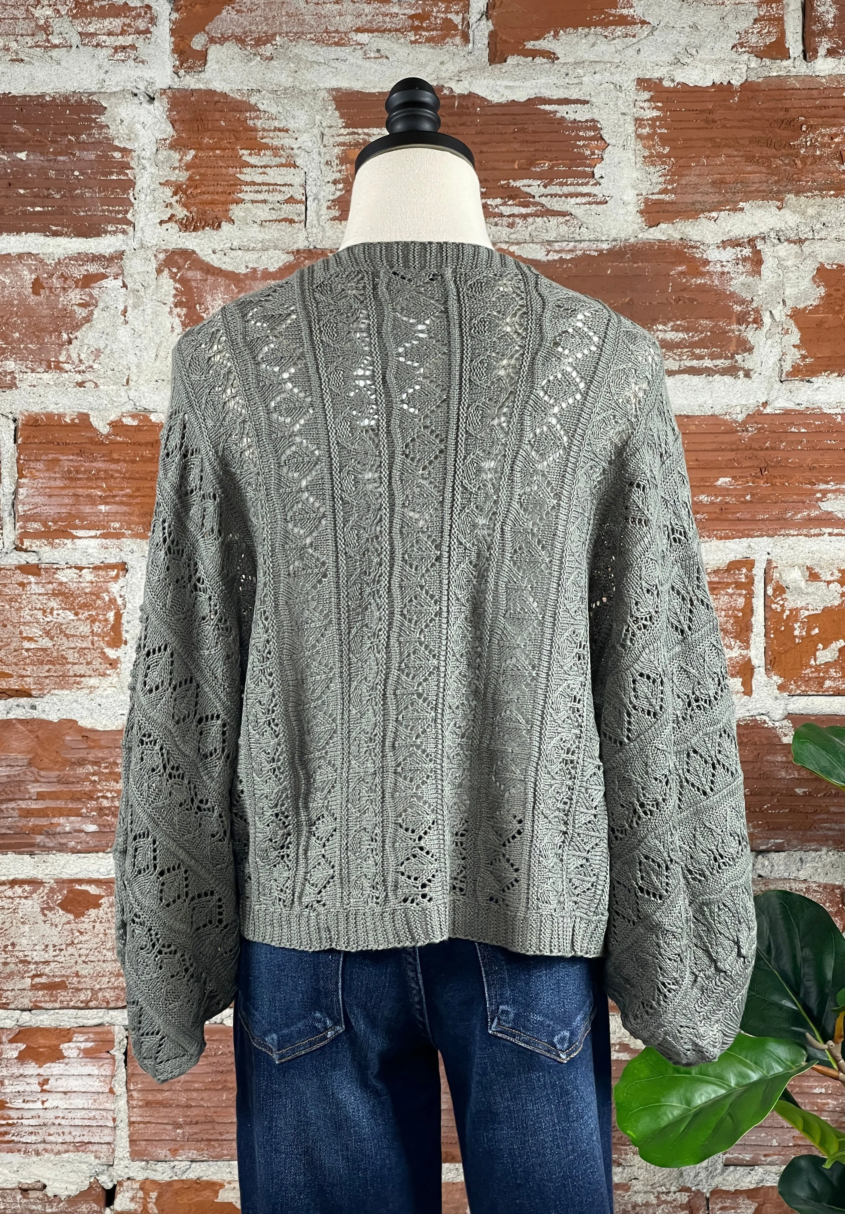 Blakely Cardigan in Olive