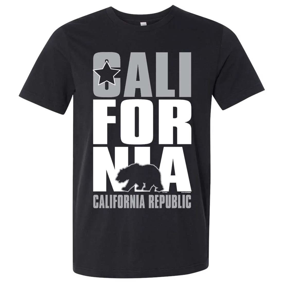 California Republic Oakland Raiders Asst Colors Mens Fitted Tee