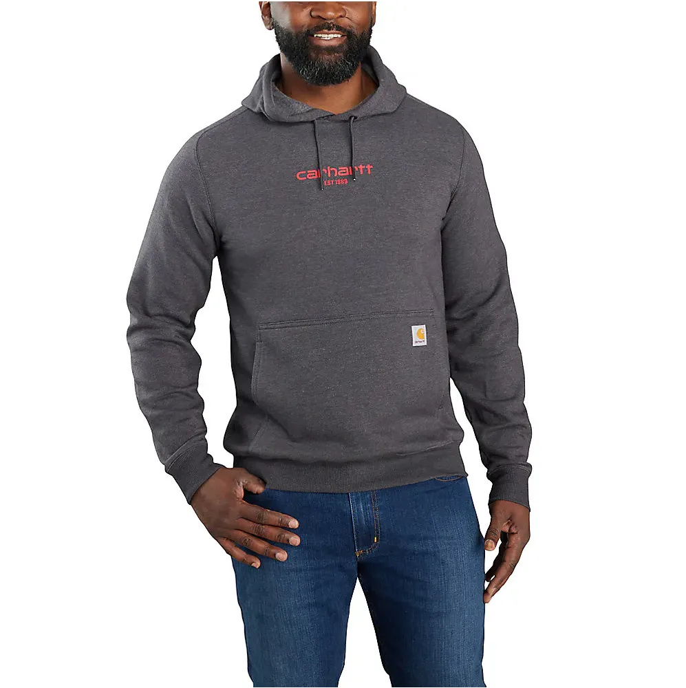 Carhartt Force Relaxed Fit Lightweight Logo Graphic Hoodie