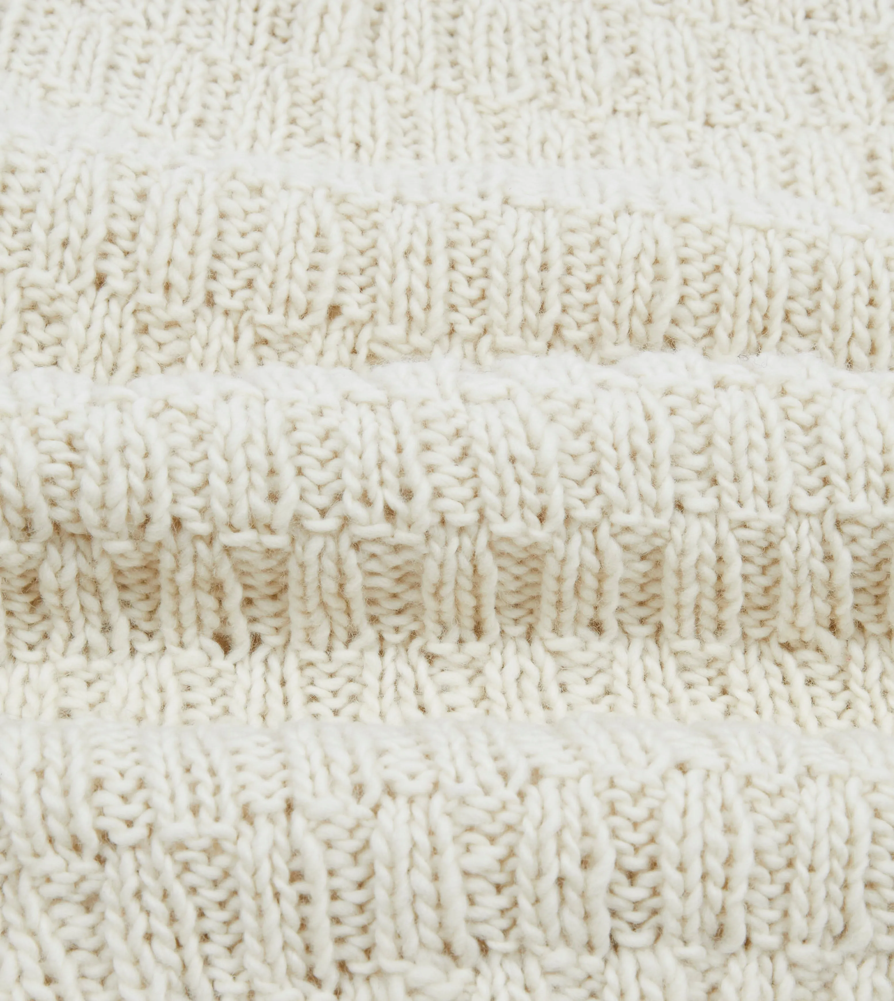 Sure! Here’s an optimized title for the product:

Drakes Ecru Cable Knit Merino Wool Jumper - Luxurious Softness & Classic Style

This title includes modifiers that highlight the products material, color, and key features, making it more appealing to potential buyers.