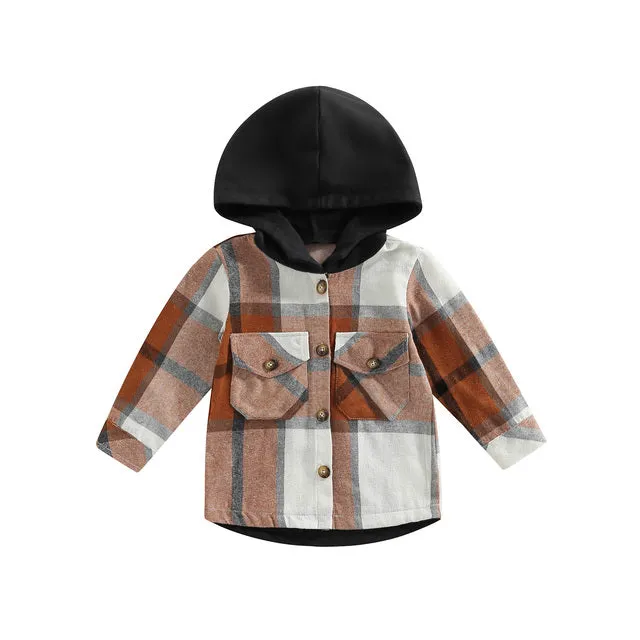 CHESTER Plaid Hoody Shirt