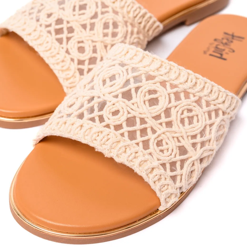 Corkys Hey Beach Sandals in Natural