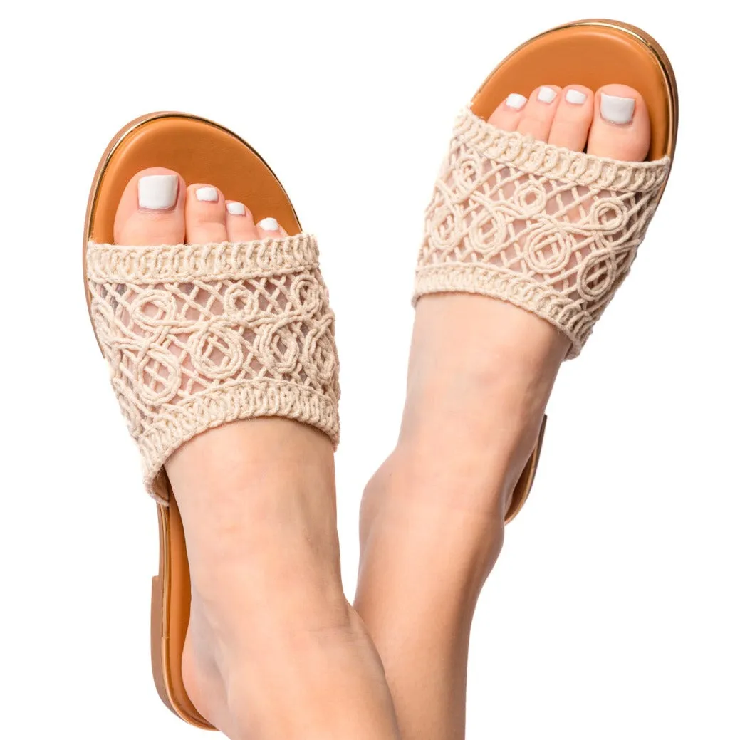 Corkys Hey Beach Sandals in Natural