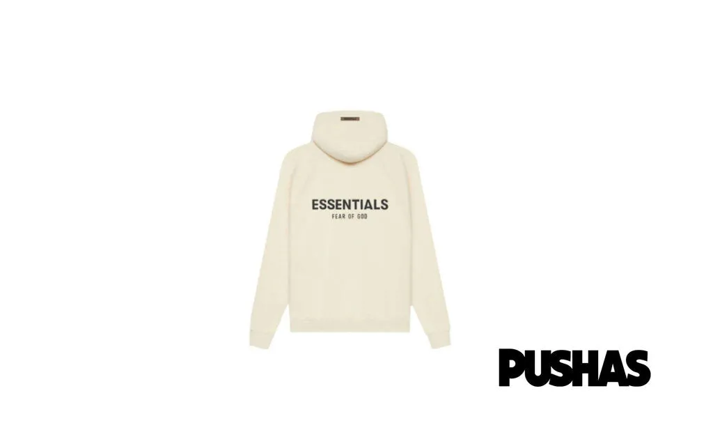 ESSENTIALS Pull-Over Hoodie 'Cream' SS21