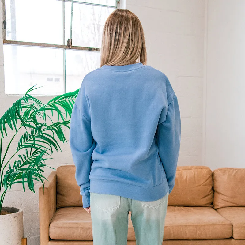 Favorite Sweatshirt - Powder Blue FINAL SALE