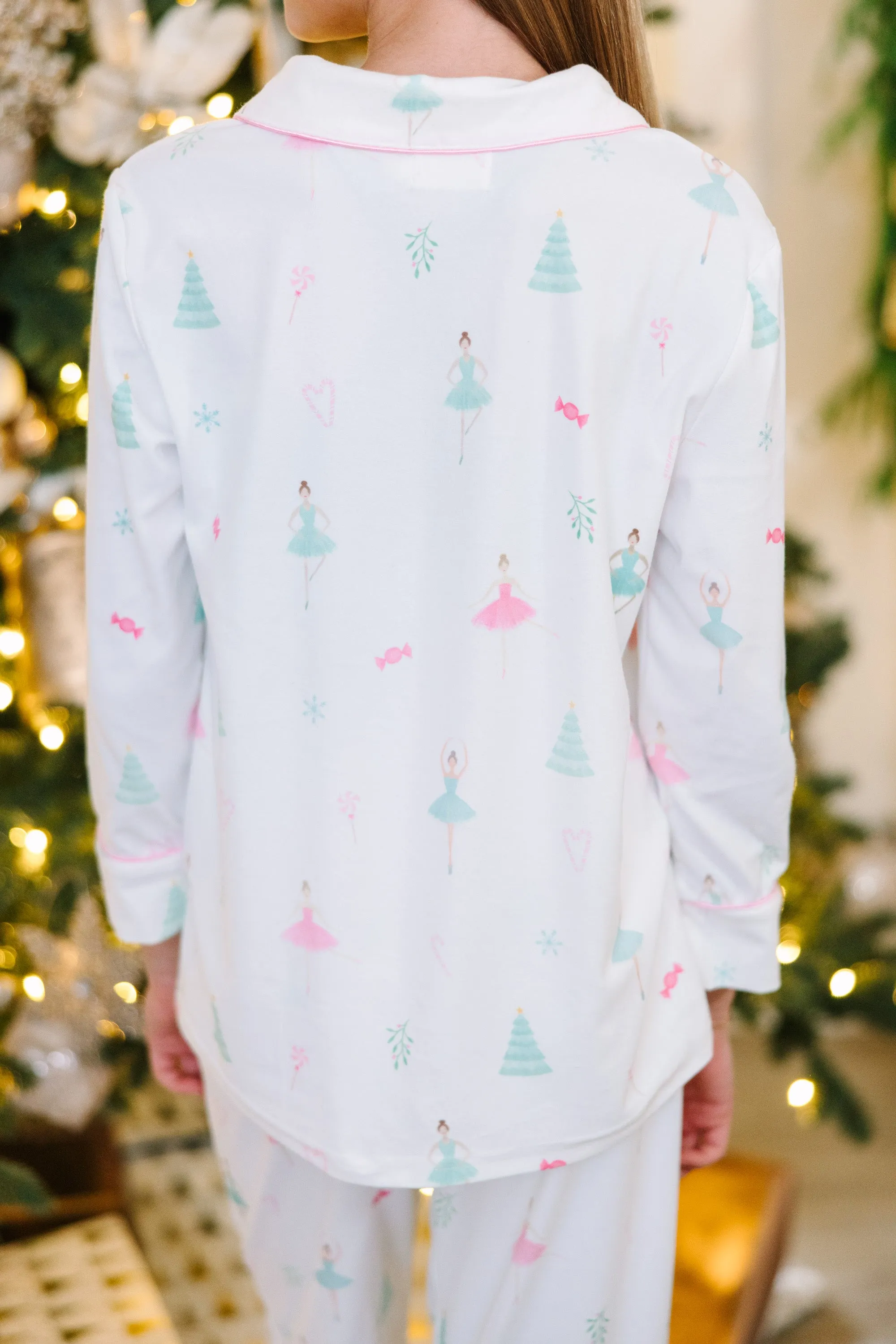 Girls: Staying In Ballerina L/S Pajama Set