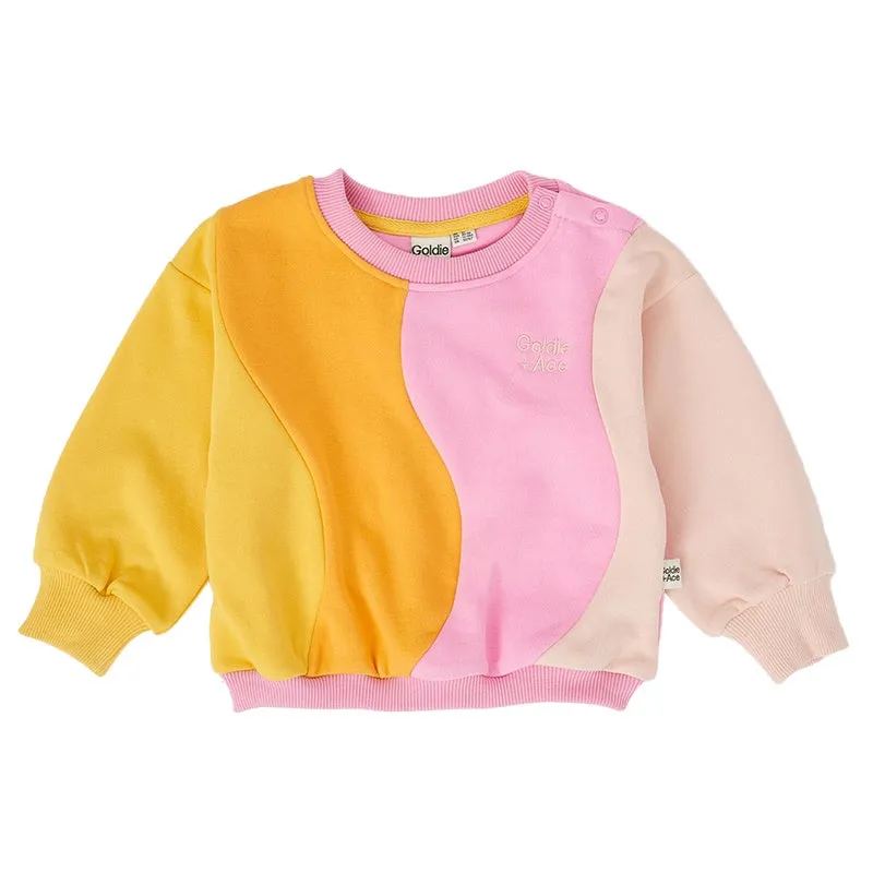 Goldie And Ace Rio Wave Sweater - Sunset