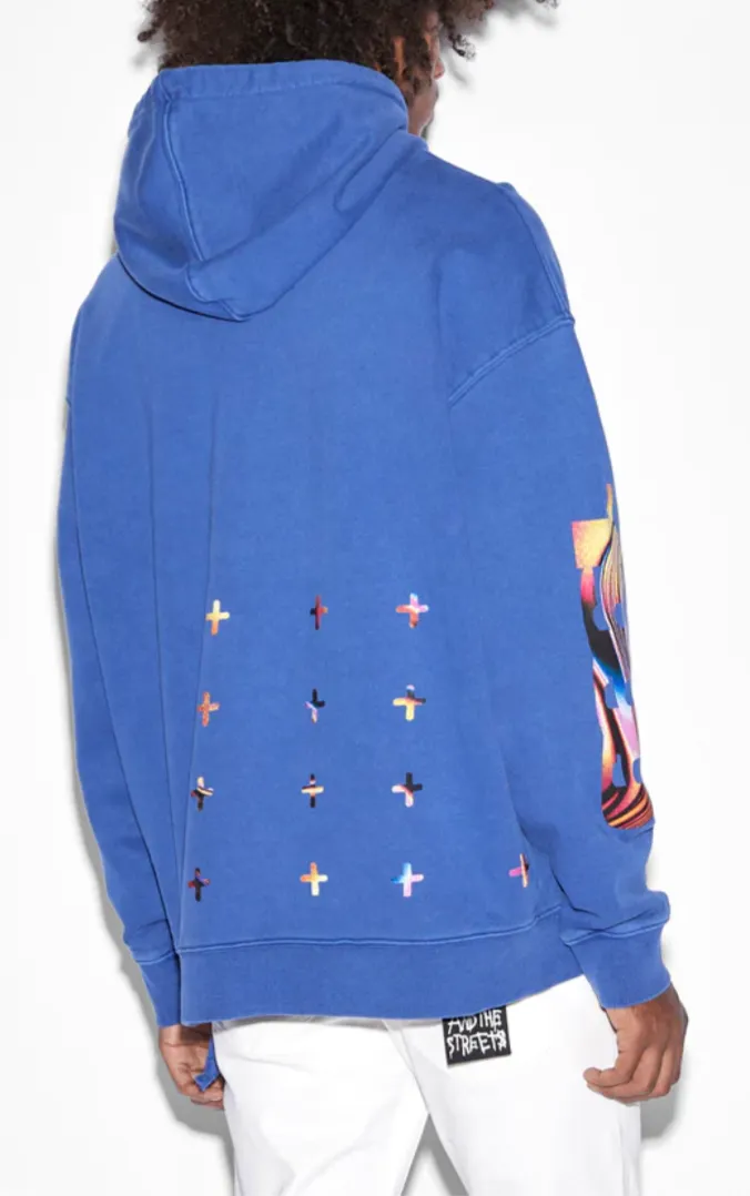 KSUBI Mindstate Biggie Hoodie Solid Blue