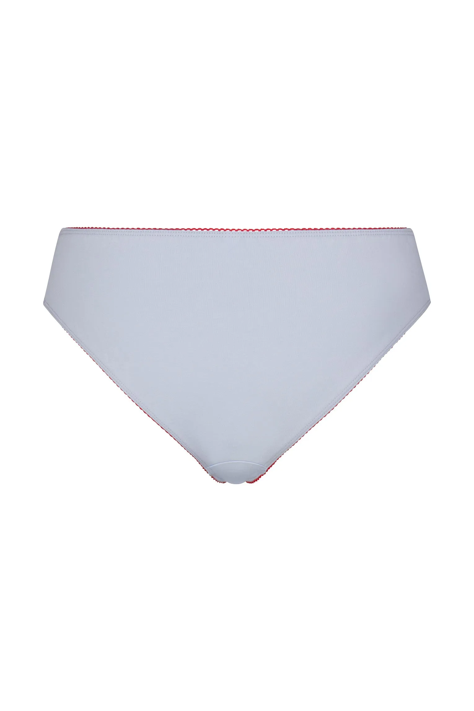 LOW RISE UNDERWEAR IN BABY BLUE/CHERRY