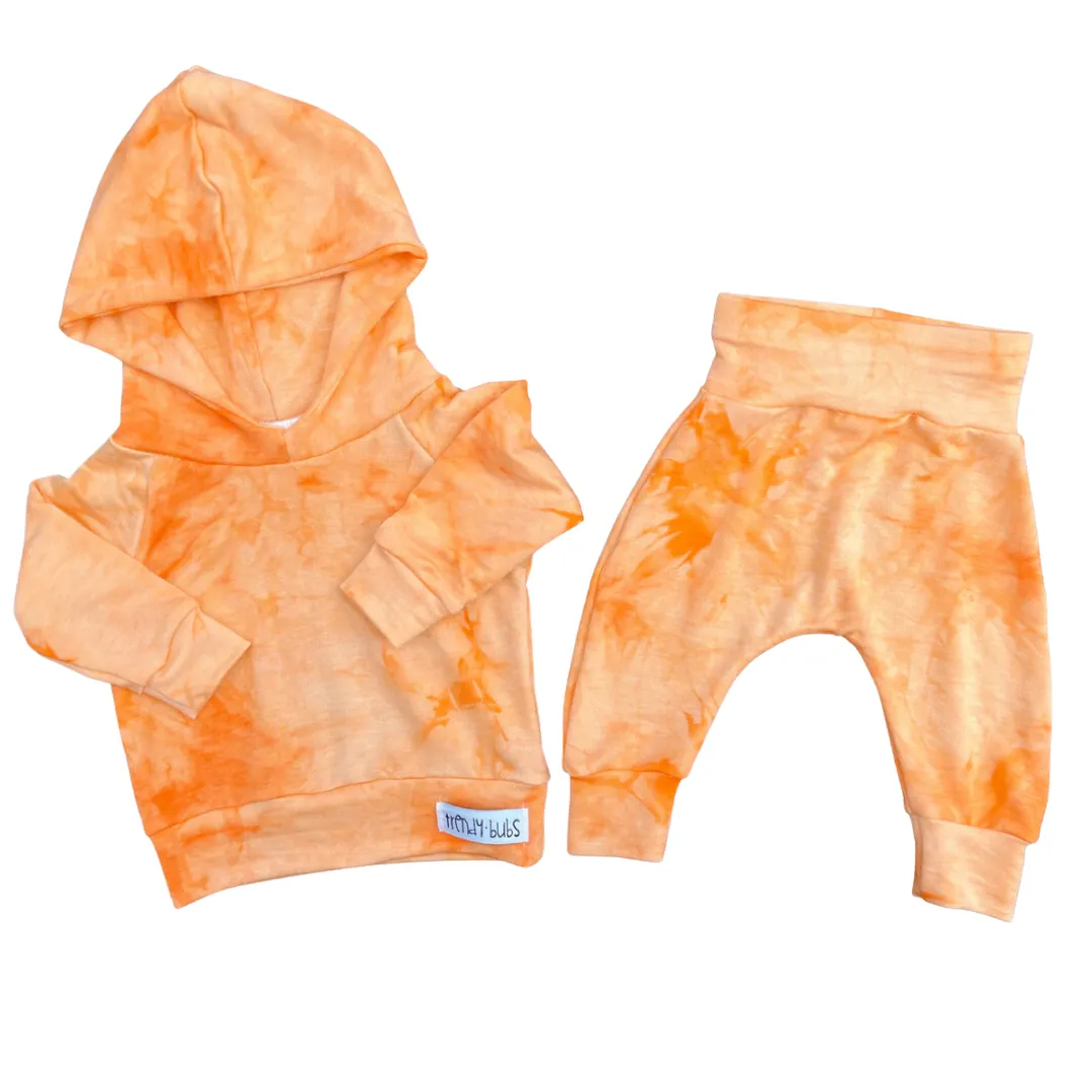 Orange Staple Tie Dye