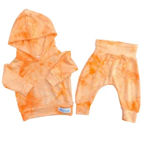 Orange Staple Tie Dye