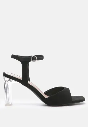 Oratile Clear High Heel Sandals