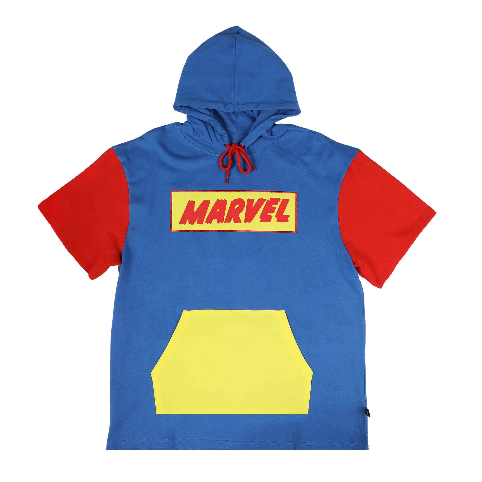 Retro Marvel Comics Group Short Sleeve Hoodie