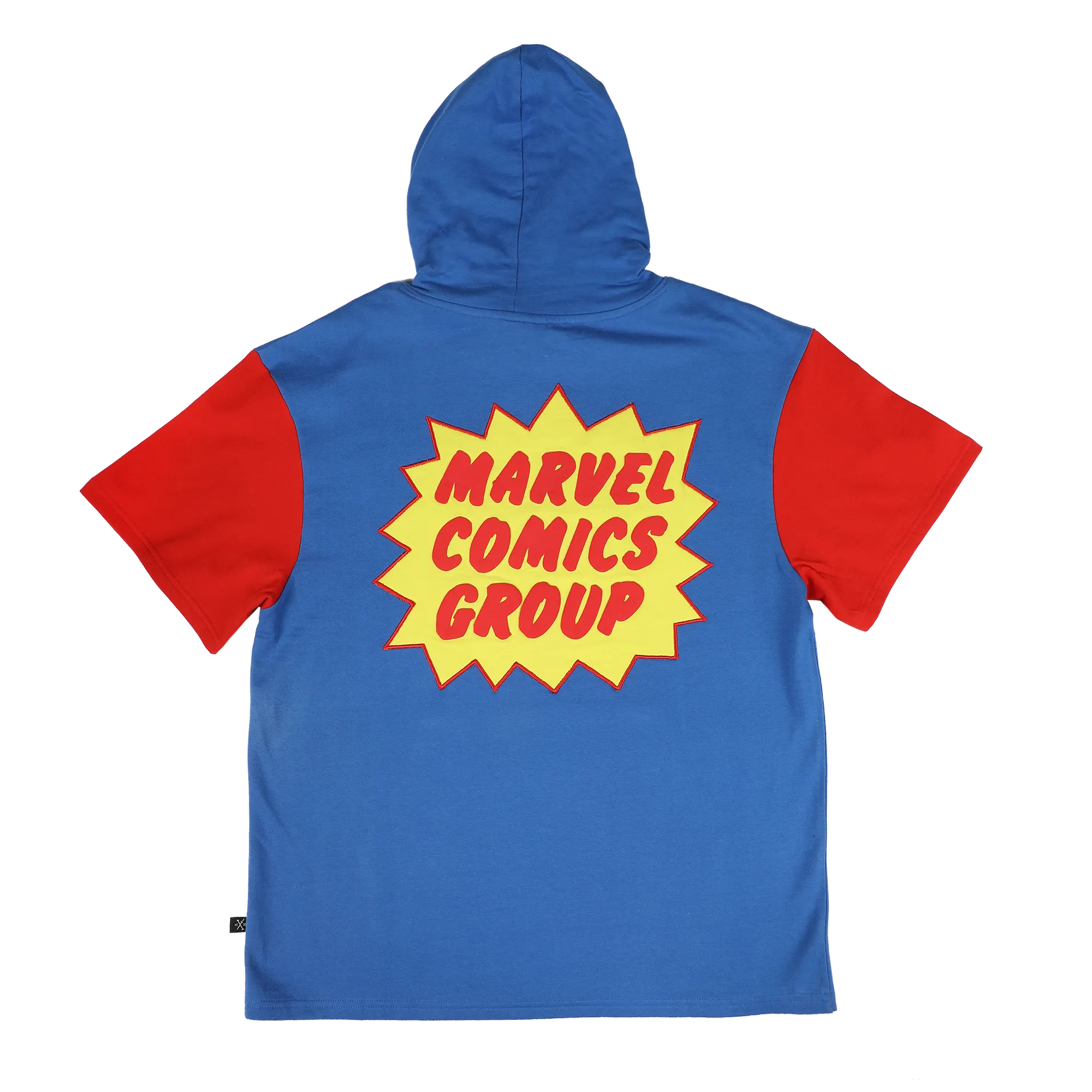 Retro Marvel Comics Group Short Sleeve Hoodie