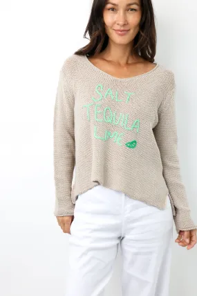 Salt Tequila Lime Sweater