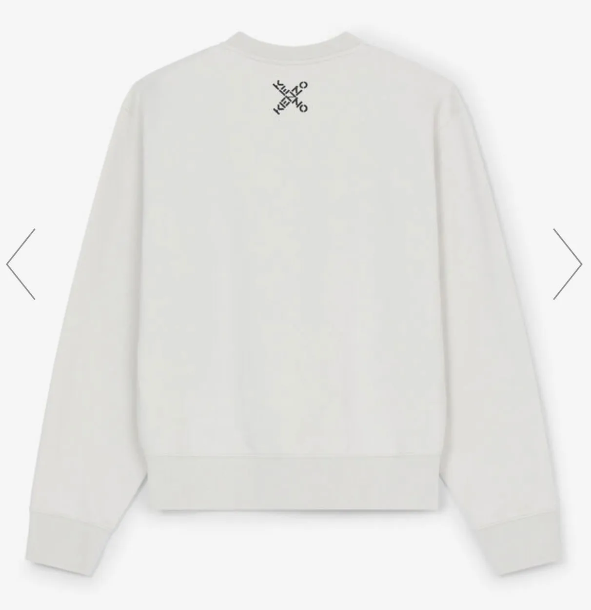 Sport Sweatshirt In Pearl Grey