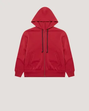 T334 INVADER HOODIE / BURGUNDY