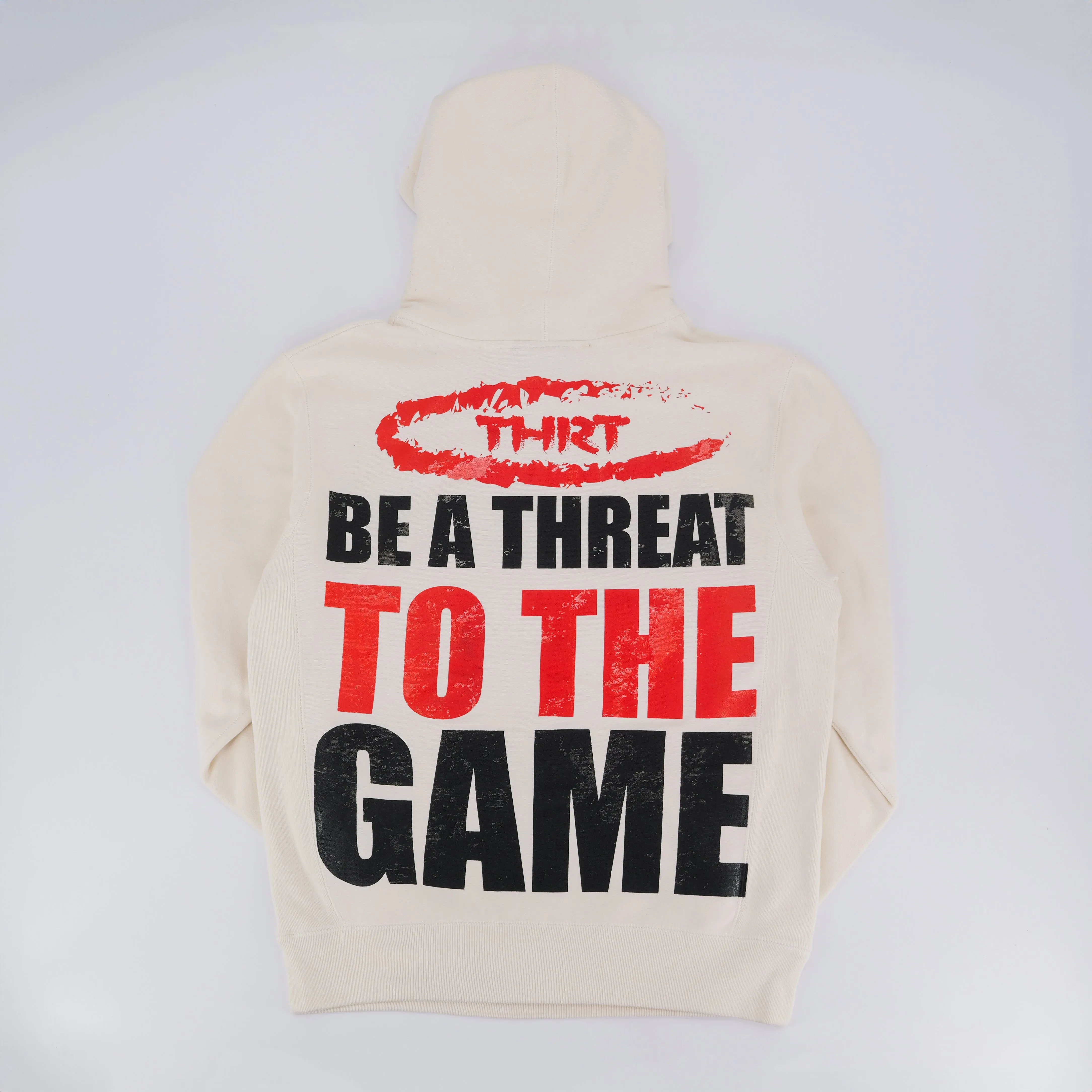 Threat To The Game Hoodie Natural