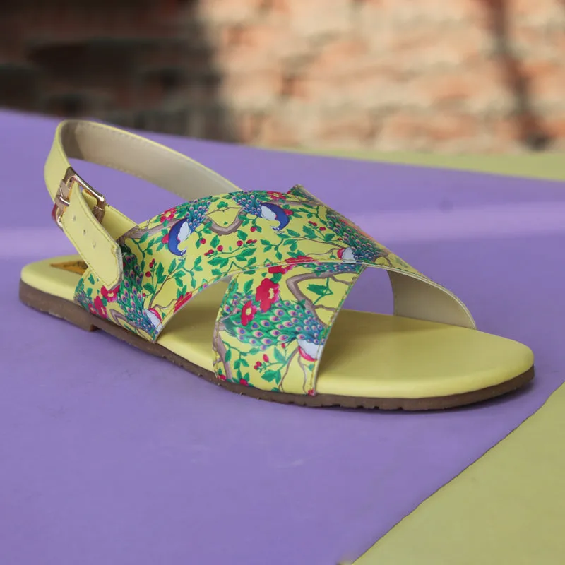 Women Graphic Kohati Flat Sandals