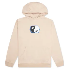 Yin Yang Hoodie - Taupe